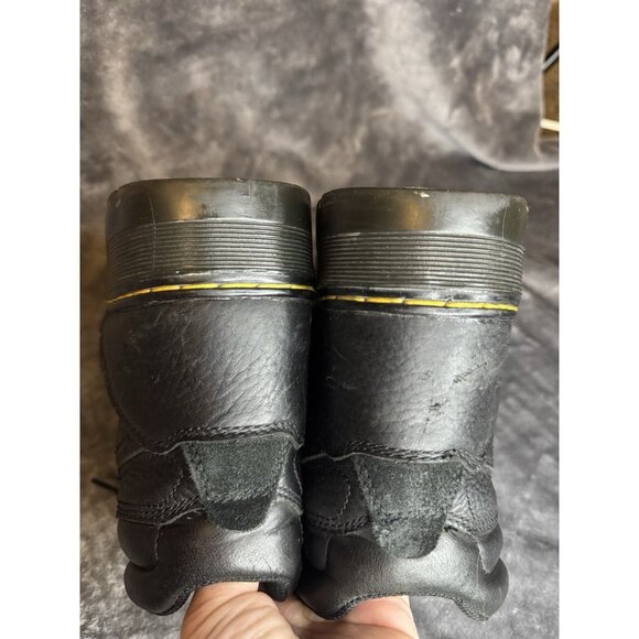 DR. DOC MARTENS Iron Bridge Black Industrial Steel Toe Safety Work Boots Mens 8 - Picture 11 of 14